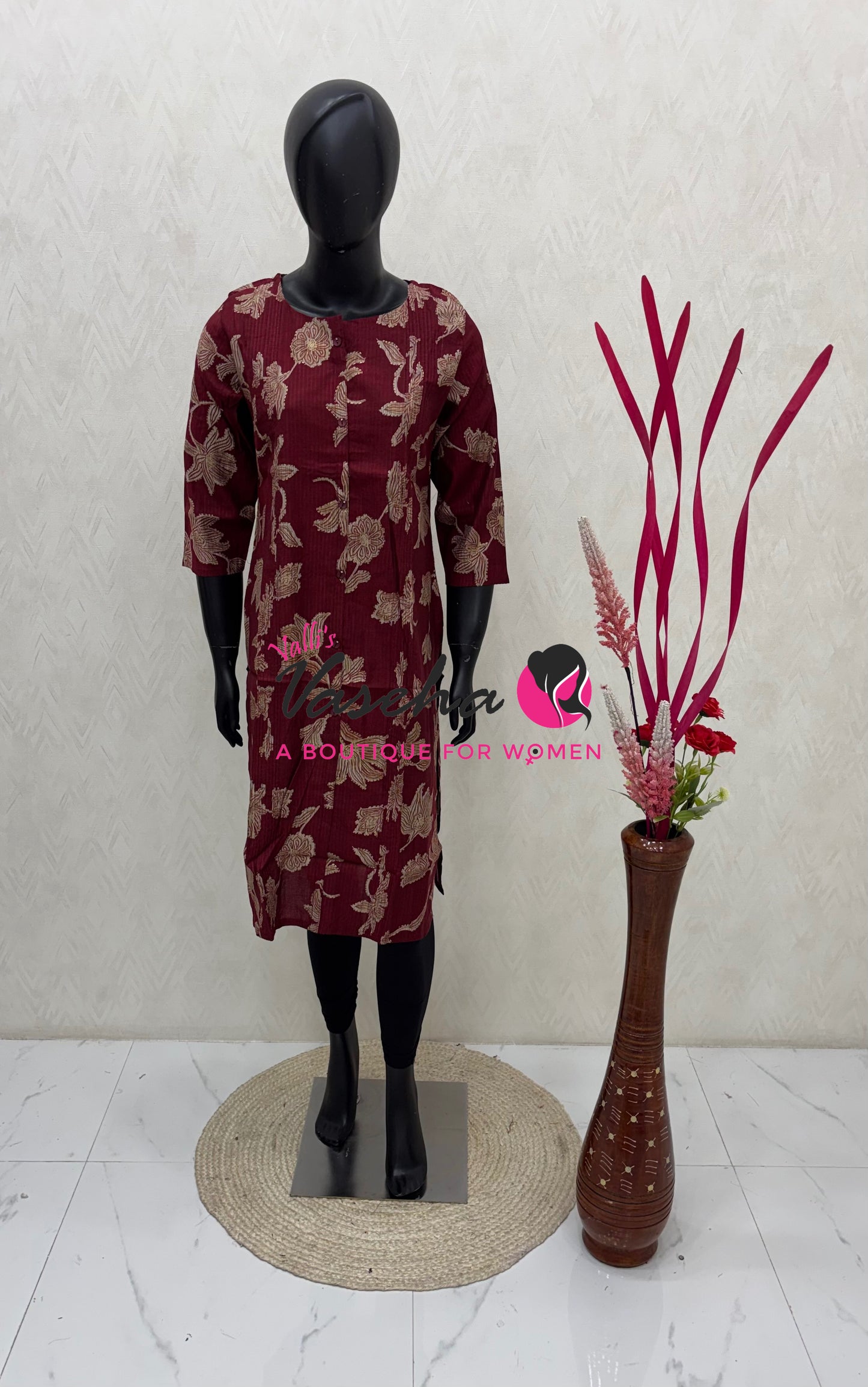 Ready Made -  Kurti - Straight Cut - VVRMS021