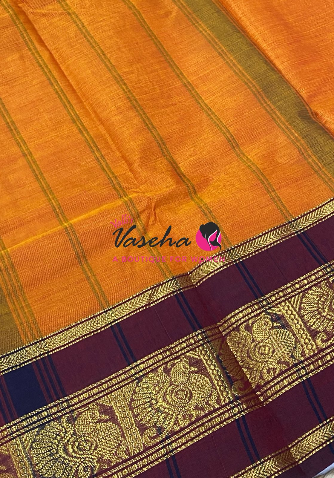 Kanchi Cotton Saree - VVKCS032