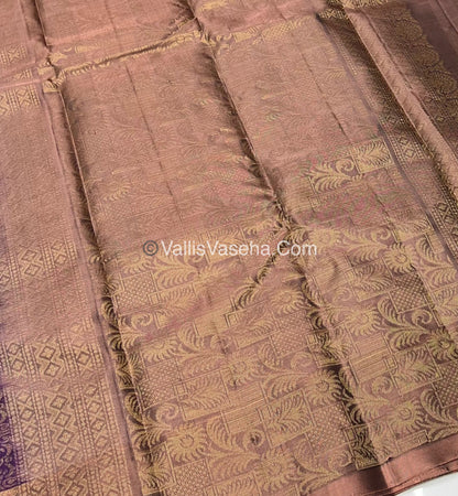 Half Mix - Pure Soft Silk Saree - VVPSS030