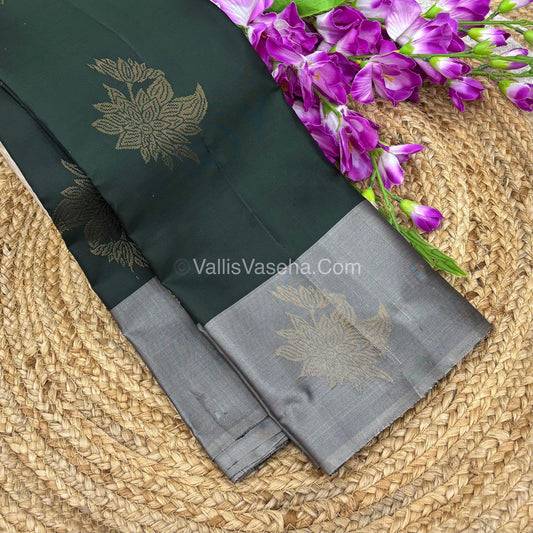 Half Mix - Pure Soft Silk Saree - VVPSS054
