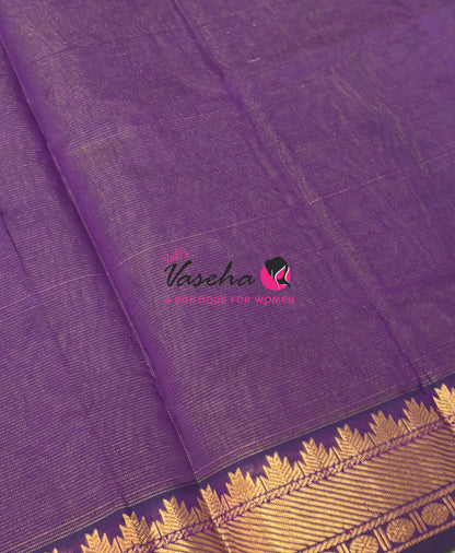 Semi Silk Cotton Saree | Vairavoosi  Design |VVSSC017