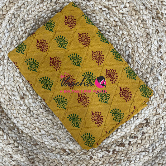 Blouse Bit - Pure Cotton - Print Diamond - 1 mtr - VVBB001