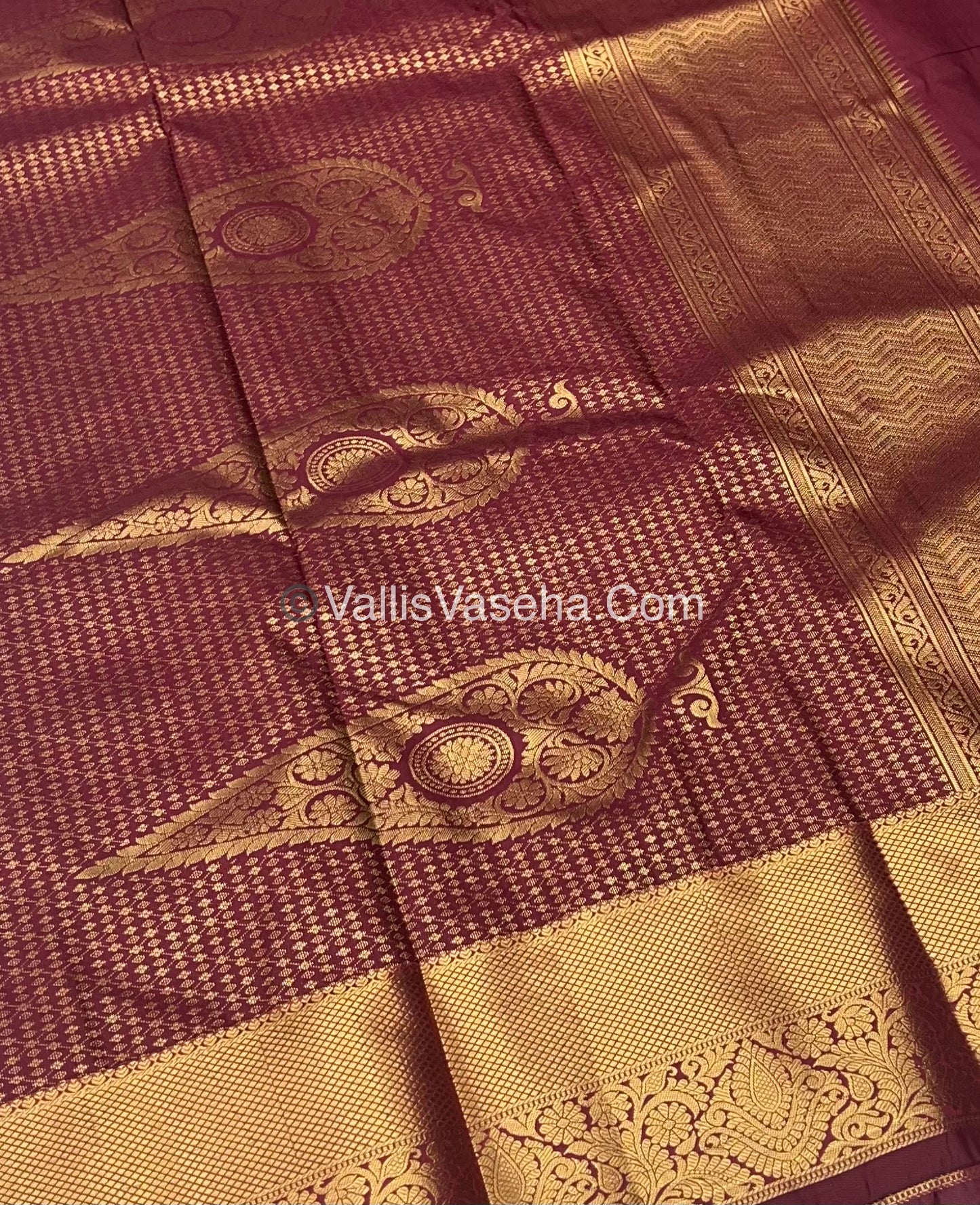 Semi Kanchipuram Soft Silk - VVSSS009