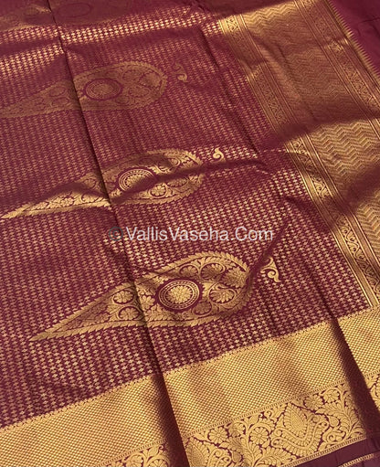 Semi Kanchipuram Soft Silk - VVSSS009