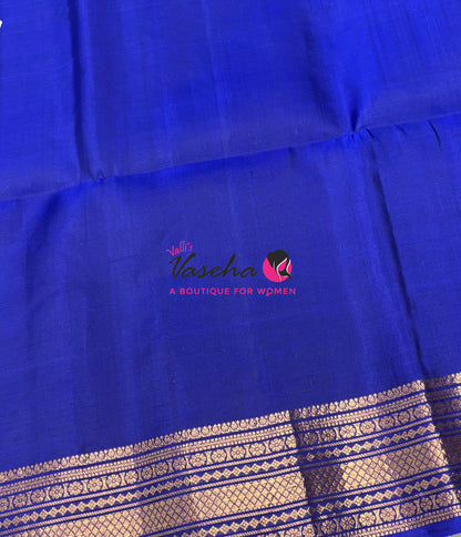 Pure Soft Silk Saree - Blue Shade - VVPSS098