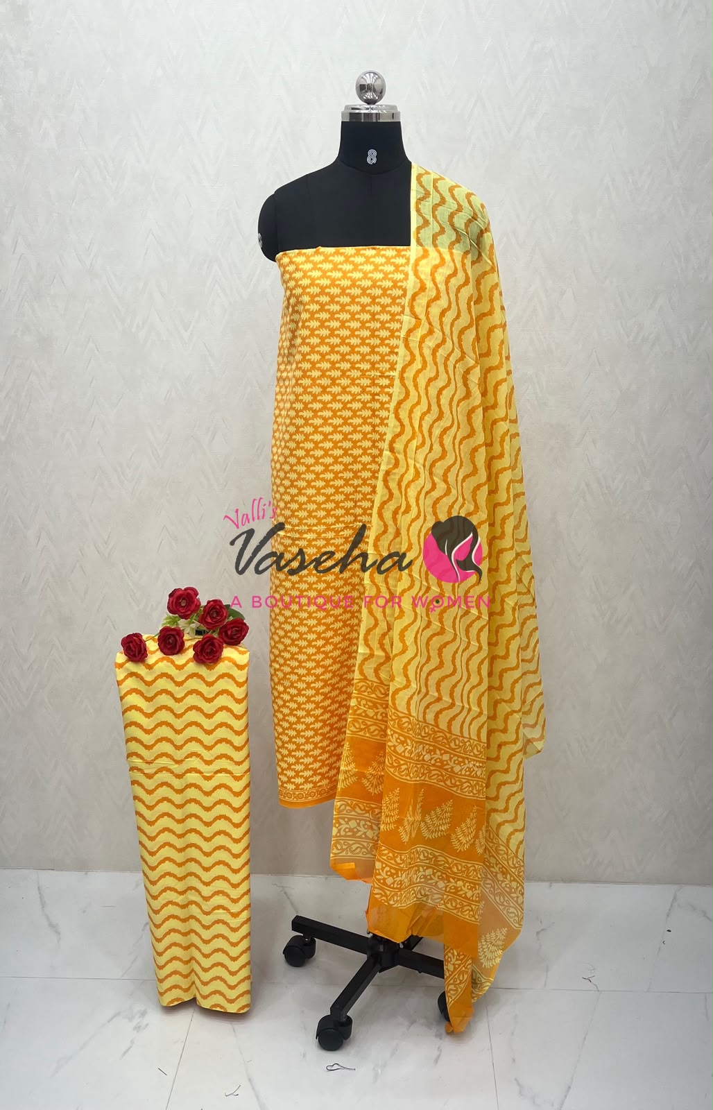Pure Mul Mul Cotton | Unstitched Material | VVUSM065