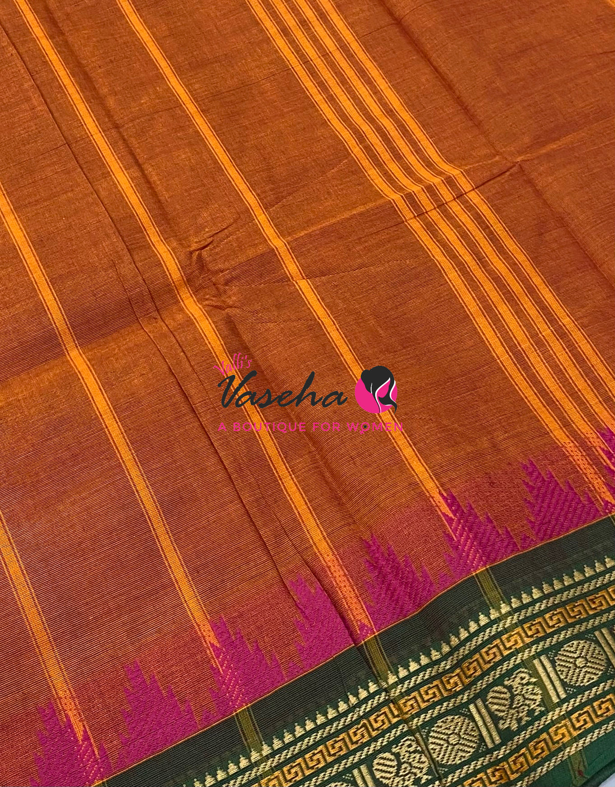 Chettinadu Cotton Saree - VVCCS003