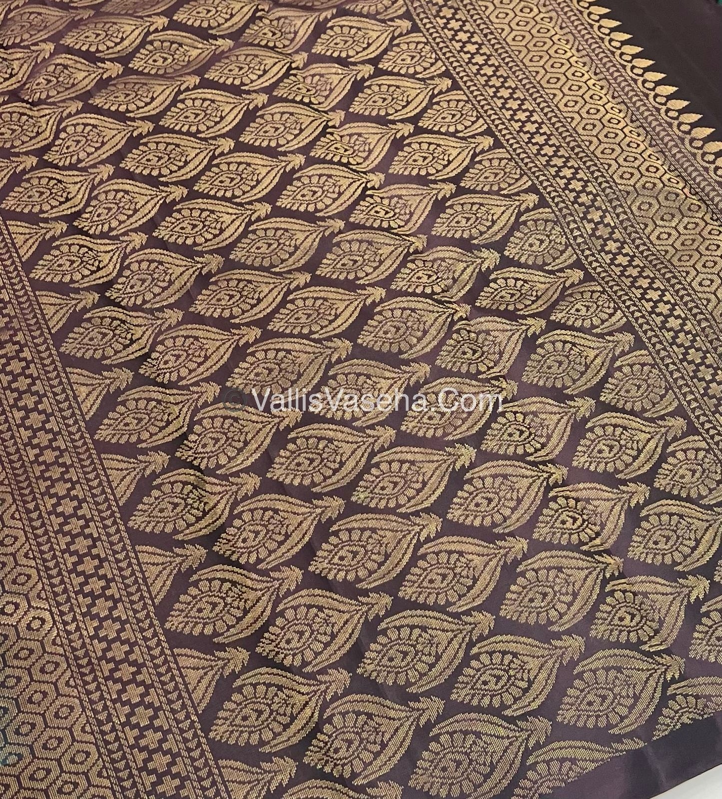 Half Mix - Pure Soft Silk Saree - VVPSS040