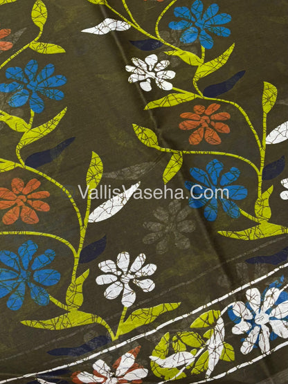 Pure Cotton Voile Saree | VVPVC001