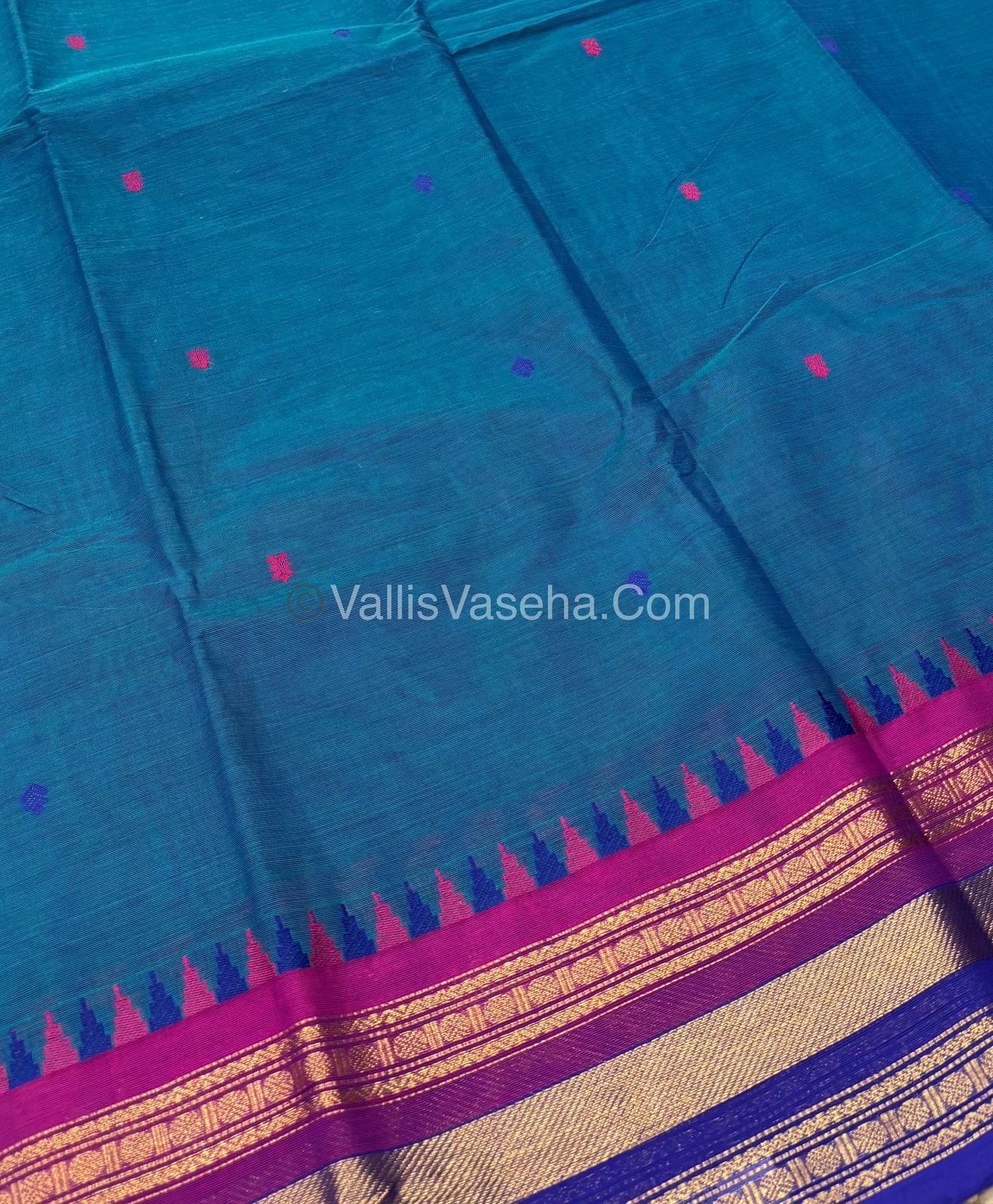 Kanchi Cotton Saree - VVKCS017