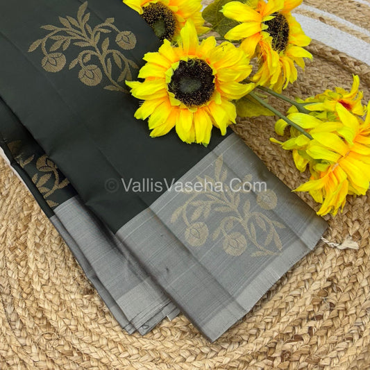 Half Mix - Pure Soft Silk Saree - VVPSS049