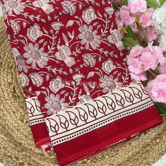 Pure Soft Mul Mul Cotton Sarees - VVMMC004