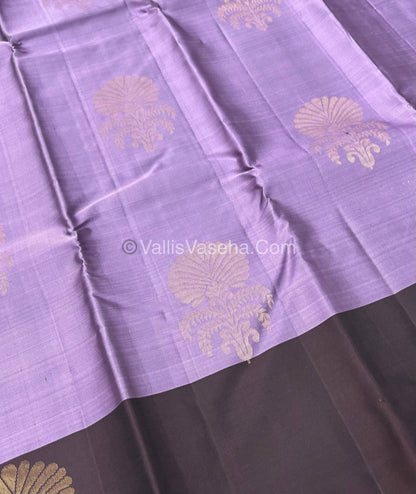 Half Mix - Pure Soft Silk Saree - VVPSS054
