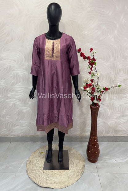 Ready Made - Anarkali - Vichitra Silk -   VVRAK001