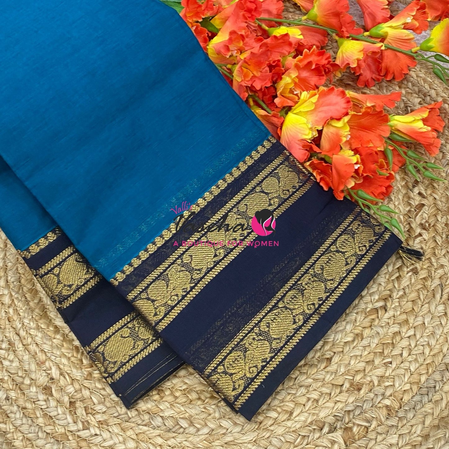 Kanchi Cotton Saree - VVKCS032