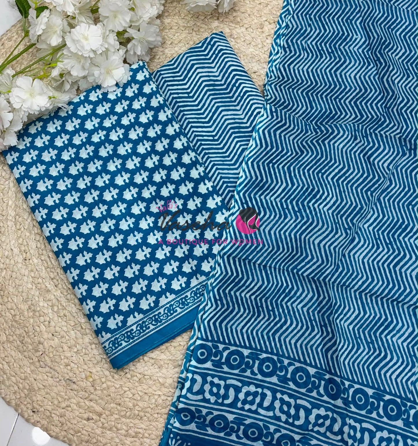 Pure Mul Mul Cotton | Unstitched Material | VVUSM065