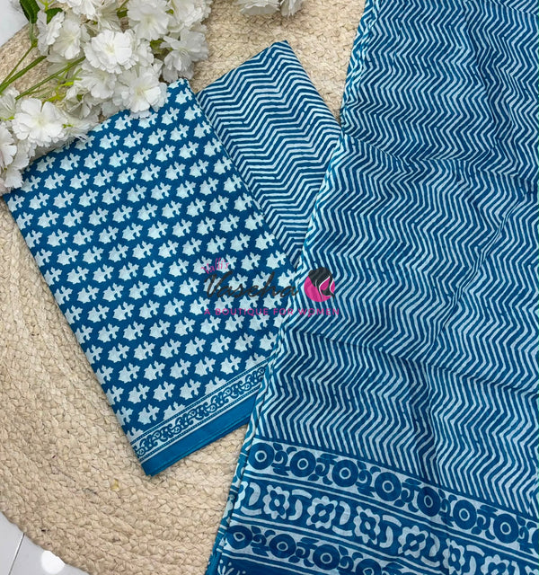 Pure Mul Mul Cotton | Unstitched Material | VVUSM065