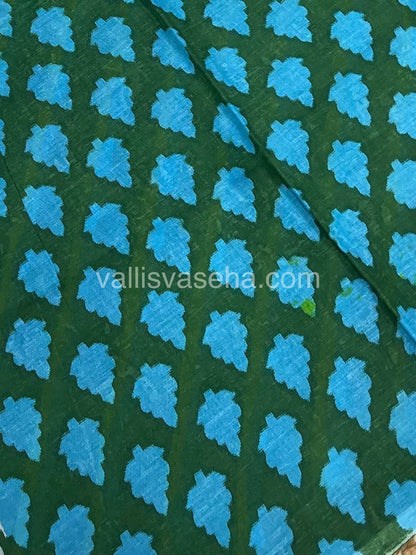 Pure Soft Mul Mul Cotton Sarees - Hand Block Prints - VVMMC008