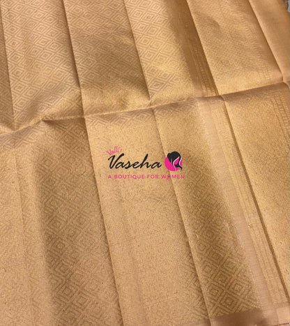 Half Mix - Pure Soft Silk Saree - Pazhum Pazhamum Checks - VVPSS157