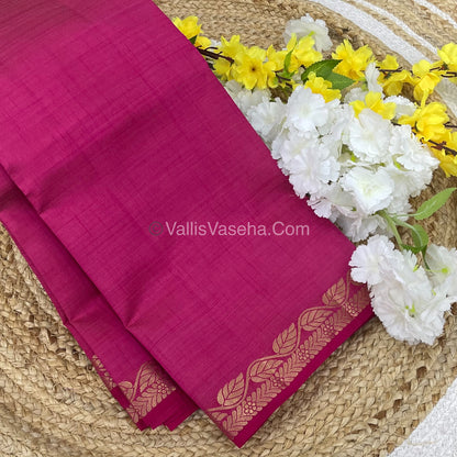 Semi Tussar Silk - Pink Shade - VVSTS003