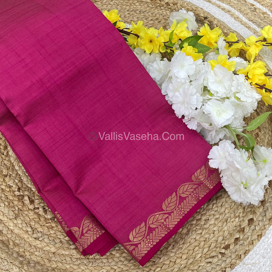 Semi Tussar Silk - Pink Shade - VVSTS003
