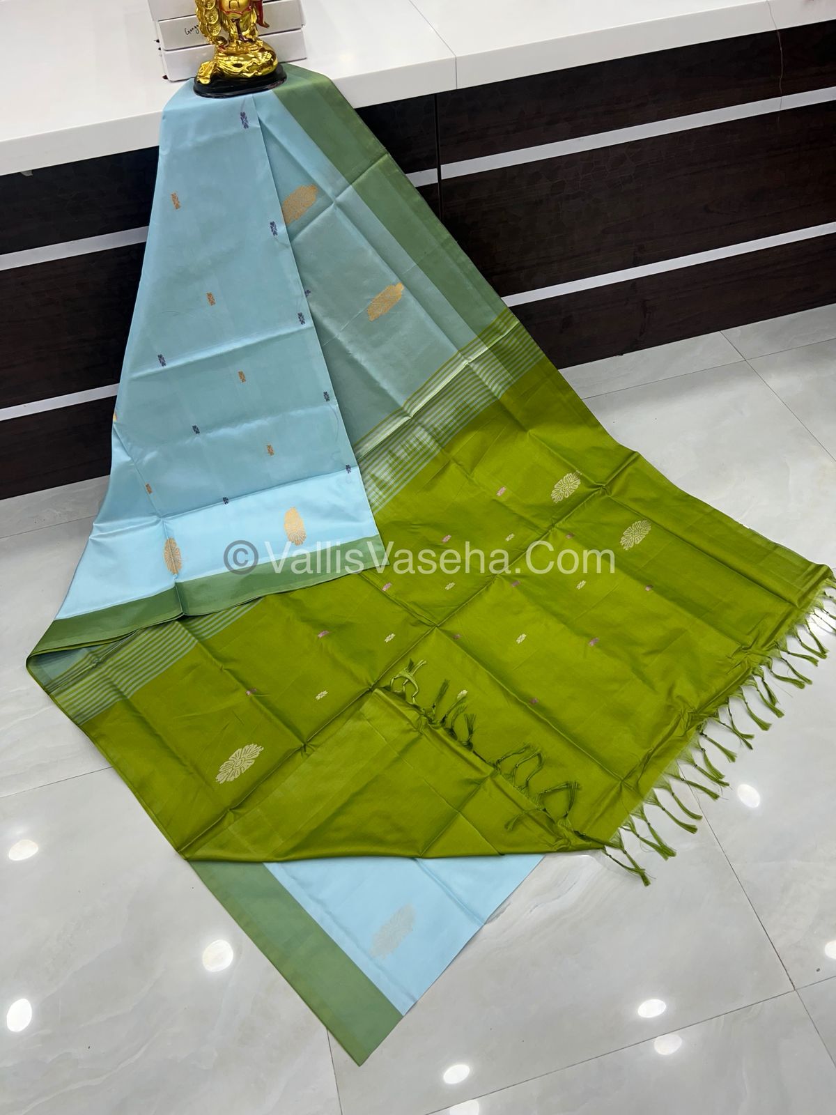 Vazhai Pattu Saree / Banana Pith - With Blouse - VVVPS001