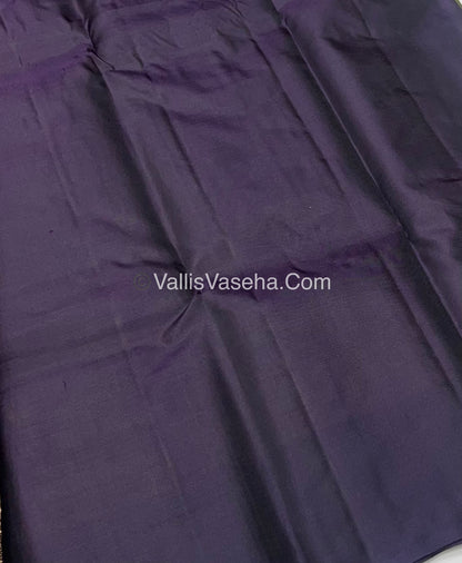 Half Mix - Pure Soft Silk Saree - VVPSS030