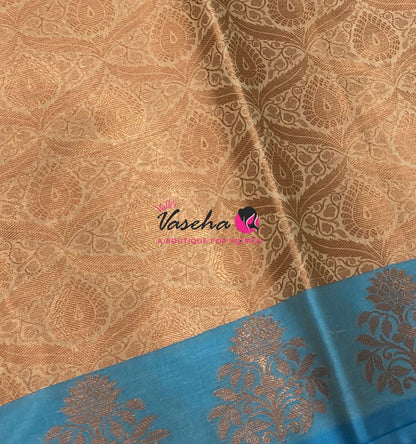 40% less - Offer Saree - Semi Banarsi Silk Saree - VVDS008