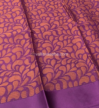 Mixed Cotton Brasso Saree - VVBS001