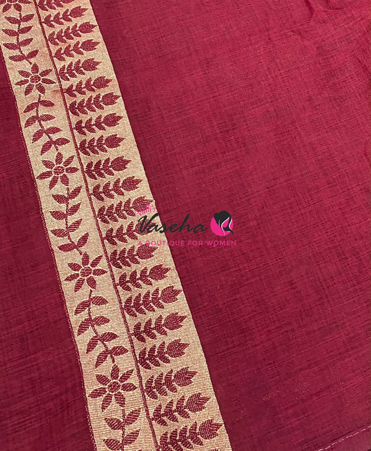 Banarasi - Heritage Meenakari Silk -   Maroon Shade - VVBHS016