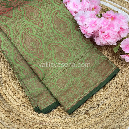 Banarasi - Copper Zari Saree - VVCZ001