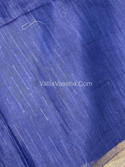 Bhagalpuri Silk | Blue Shade | VVBS010