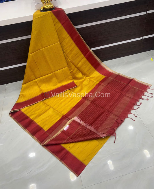 Semi Tussar Silk - Vairavoosi Design - VVSTS037