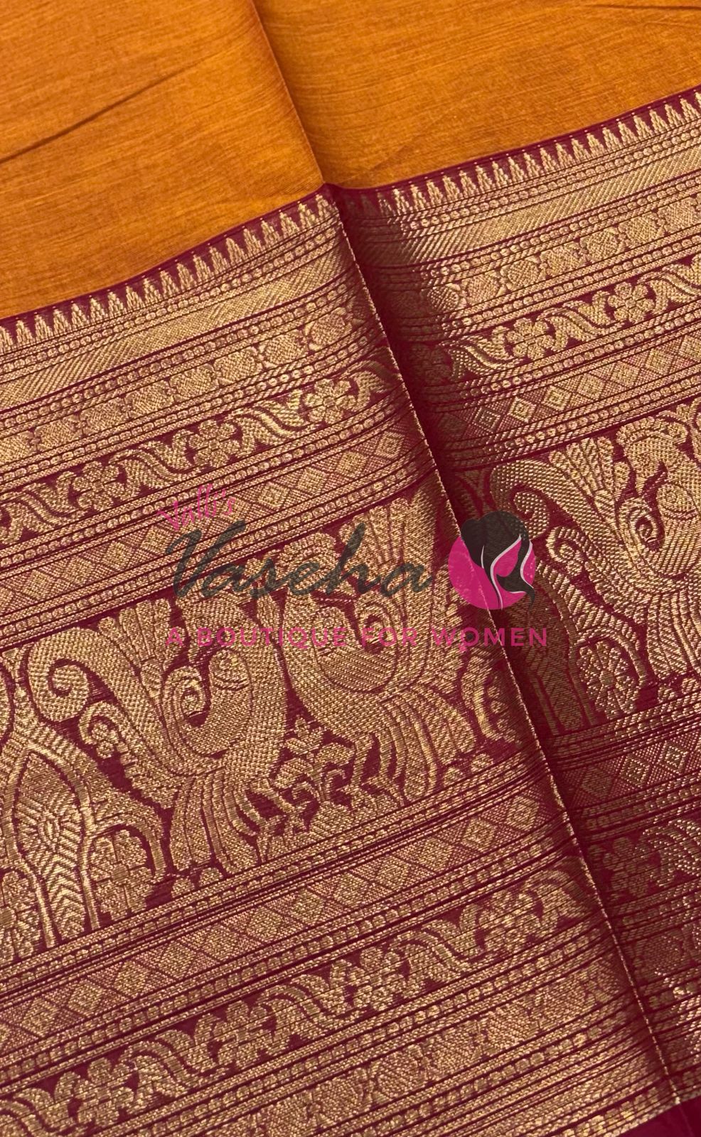 Kanchi Cotton Saree - VVKCS024