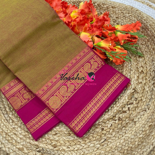 Kanchi Cotton Saree - VVKCS032
