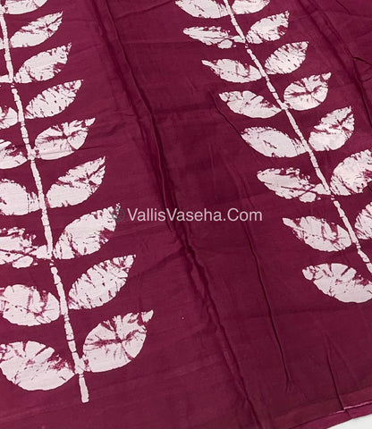 Pure Soft Mul Mul Cotton Sarees - VVMMC002