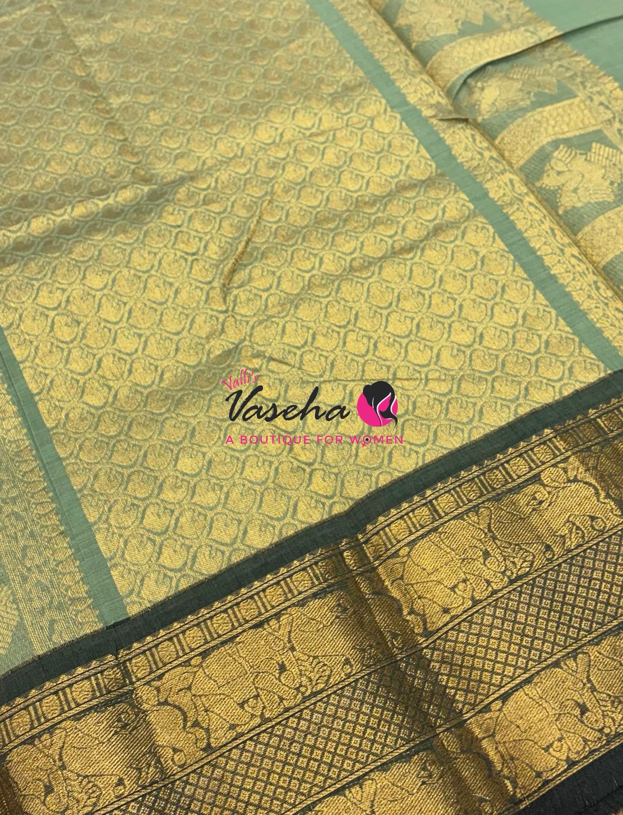 Kanchi Cotton Saree - VVKCS022