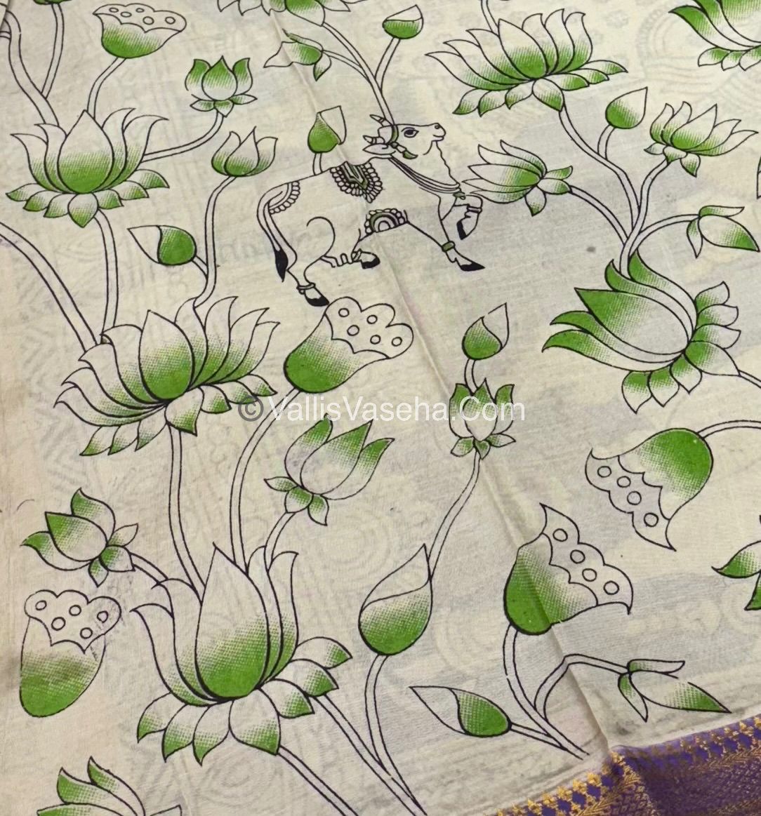 Chennur Silk | Kalamkari Prints | VVCKS006