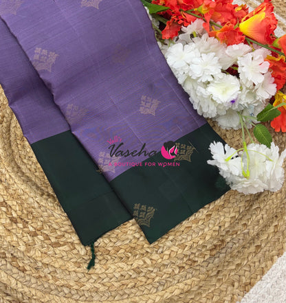 Half Mix - Pure Soft Silk Saree - VVPSS083