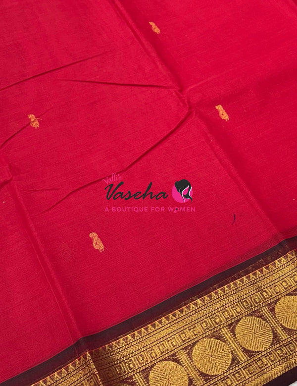 Kanchi Cotton Saree - VVKCS023