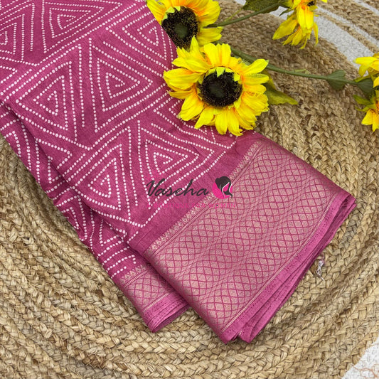 Semi Binny Silk | Baby Pink |VVSBS007