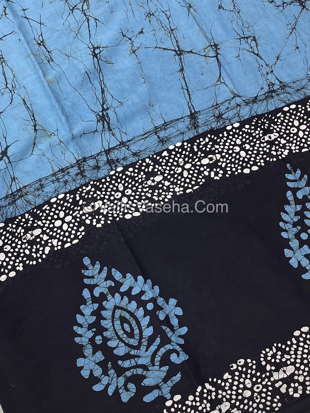 Pure Soft Mul Mul Cotton Sarees - Hand Block Prints - VVMMC007
