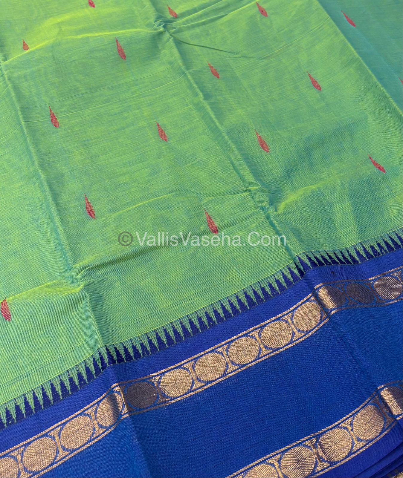 Kanchi Cotton Saree - VVKCS017