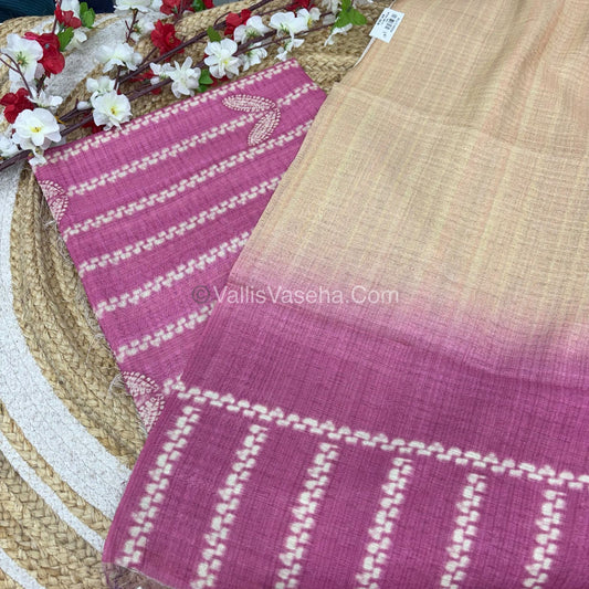 15% less  - Offer Unstitched Material - Makhan Silk Material - VVDUM004