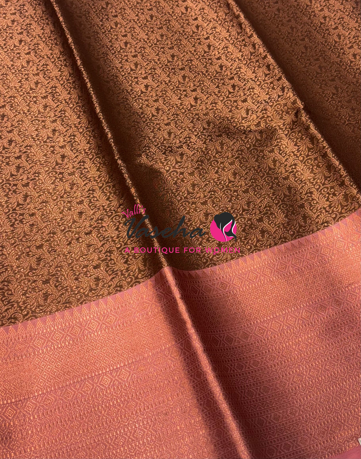 30% less - Offer Saree - Semi Banarasi Saree - VVDS008