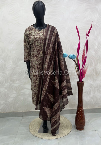 Ready Made - Salwar, Kameez & Duppatta(3pc) - Printed - VVRBS002
