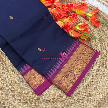 Kanchi Cotton Saree - VVKCS023