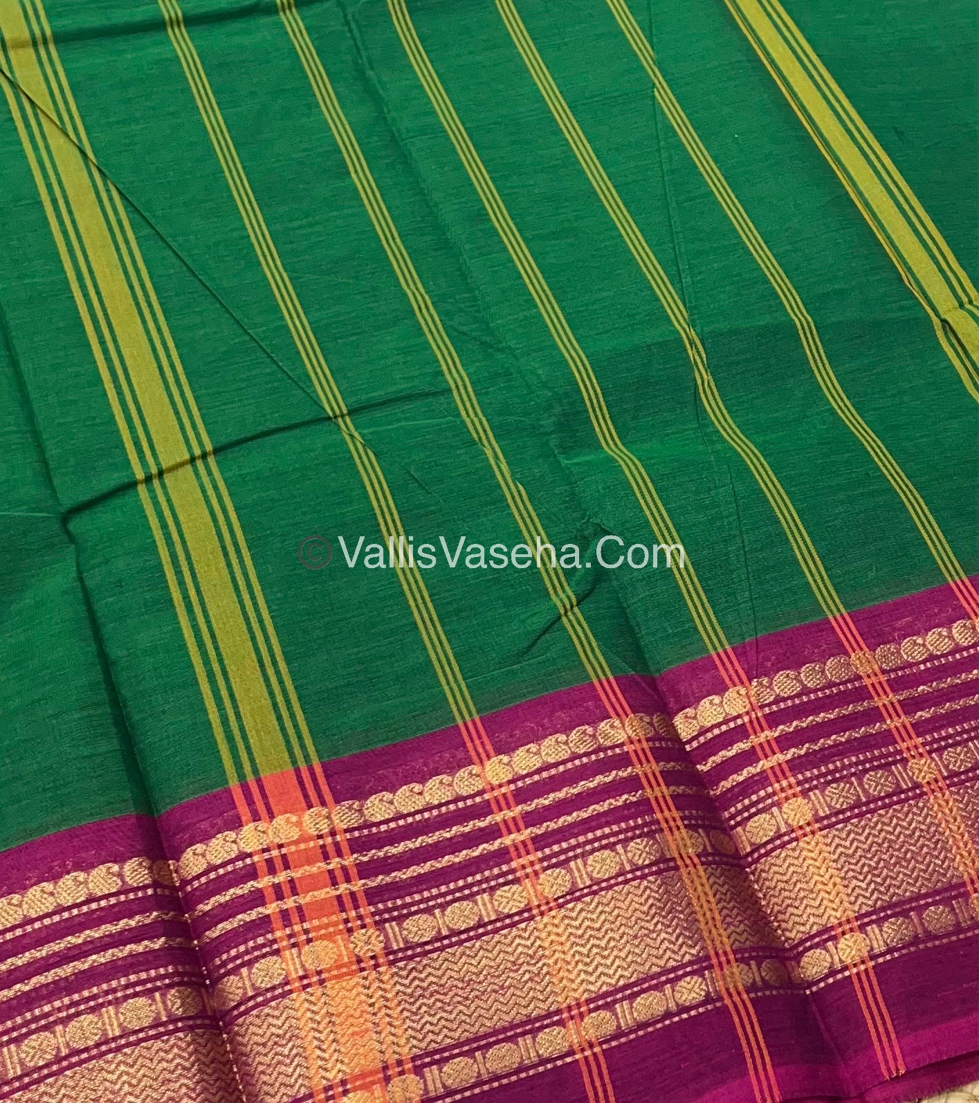 Kanchi Cotton Saree - VVKCS015