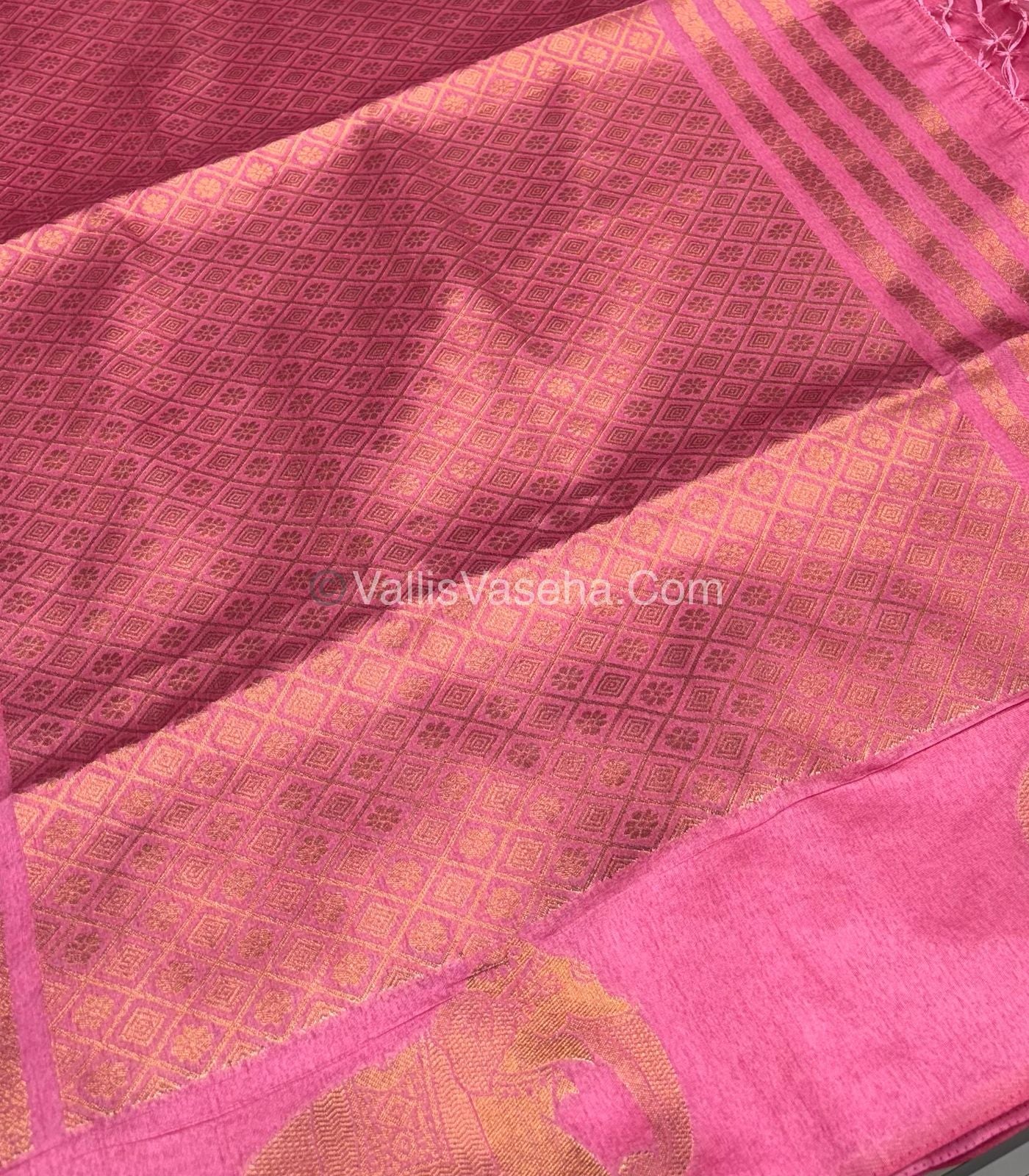 Mulberry Semi Silk - Baby pink  Shade - VVMSS001