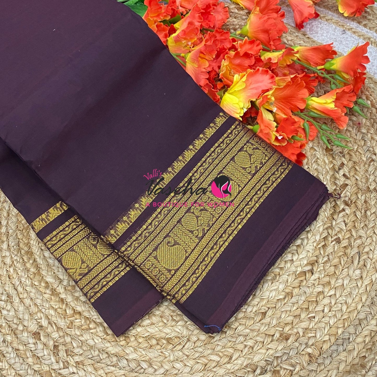 Kanchi Cotton Saree - VVKCS032